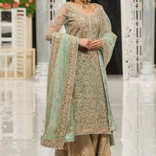Aisha Imran Gharara Style Dress for Bridle