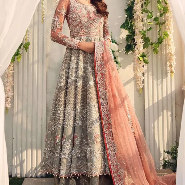 Aisha Imran Pakistani Frock Wedding Dress for Girls